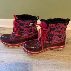 Sorel Port Royal & Carnation Floral Tivoli Boots